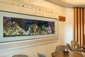 TV a/nebo společenská místnost v ubytování Hotel Kadmo by Aycon