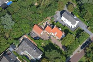 Letecký snímek ubytování Vakantiewoning "Aan het Bosje" ZOUTELANDE - Strand 200m !
