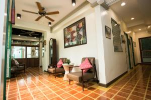 Area soggiorno di Greenery Hostel