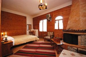Postel nebo postele na pokoji v ubytování Guesthouse Alonistaina