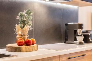 Kuchnia lub aneks kuchenny w obiekcie Apartament Czarny Staw