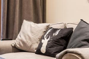 Część wypoczynkowa w obiekcie Apartament Czarny Staw