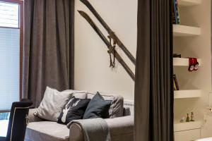 Część wypoczynkowa w obiekcie Apartament Czarny Staw