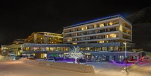 Obiekt Mooshaus Winterresort zimą