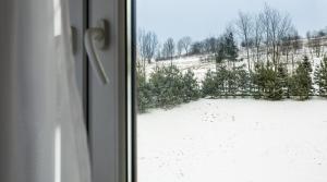Pokoje Gościnne Chochołów v zime