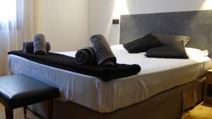 Postel nebo postele na pokoji v ubytování Parc Apartaments