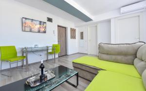 Posezení v ubytování Harmony Suites
