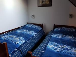 Ein Bett oder Betten in einem Zimmer der Unterkunft Planinski Biser