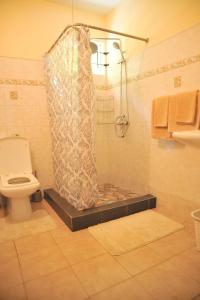 Koupelna v ubytování koeuris apartment + 29 fotografií