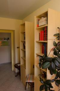 Knihovna v bed and breakfast