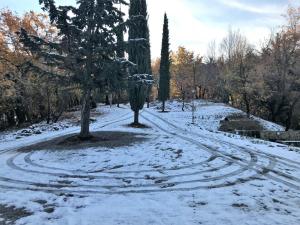 Villa Podere Del Grasso v zimě