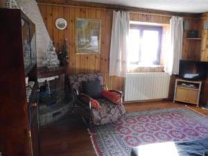 Χώρος καθιστικού στο VillaBlanche