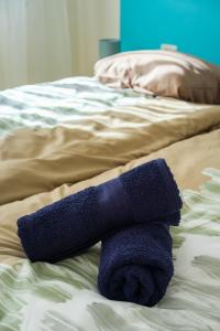 Postel nebo postele na pokoji v ubytování Piso Paraiso La Nea