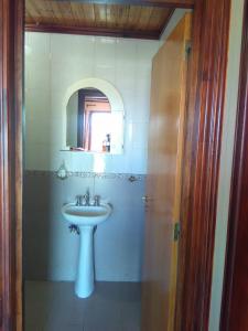 Um banheiro em Cabañas Oyikil