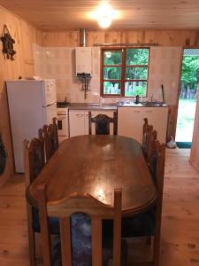 Nhà bếp/bếp nhỏ tại Cabañas Rukafun 1