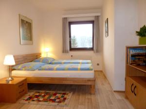 Postel nebo postele na pokoji v ubytování Ferienwohnung Eichler
