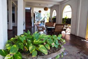 Χώρος καθιστικού στο Casalanka Hotel