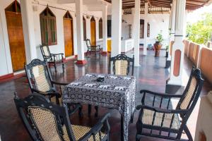 Χώρος καθιστικού στο Casalanka Hotel