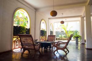 Χώρος καθιστικού στο Casalanka Hotel