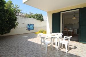 Patio nebo venkovní prostory v ubytování Residence Jonico