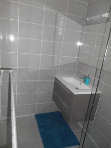 Koupelna v ubytování Le Domaine Turquoise