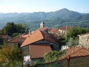 Nespecifikovaný výhled na hory nebo výhled na hory při pohledu z bed and breakfast