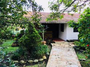 Zahrada ubytování Cabañas La Carolina - Mesa de Los Santos