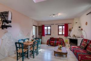 Posezení v ubytování Crete Essence Villas - Lagkada