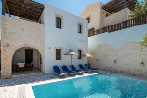 Bazén v ubytování Crete Essence Villas - Lagkada nebo v jeho okolí