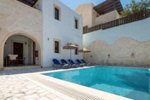 Bazén v ubytování Crete Essence Villas - Lagkada nebo v jeho okolí