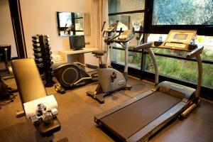 The fitness centre and/or fitness facilities at Hotel Nuevo Boston