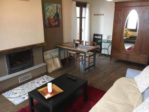 Posezení v ubytování Aethri Pelion Suites