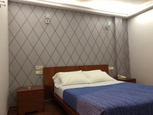 Postel nebo postele na pokoji v ubytování Motel Abalo