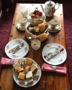 Jídlo v prázdninového domu nebo okolí