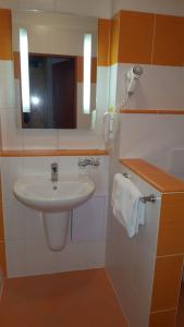 Koupelna v ubytování Apartmány Wellness Holiday Frymburk + 3 fotografie
