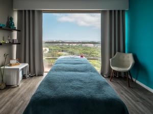Aqua Pedra Dos Bicos Design Beach Hotel - Adults Friendly客房内的一张或多张床位