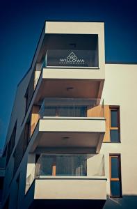 Balkón alebo terasa v ubytovaní Apartamenty Willowa