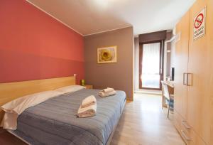 Letto o letti in una camera di Hotel Albi