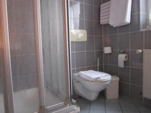 Koupelna v ubytování Gasthaus Neupert