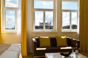 Posezení v ubytování Mamaison Residence Sulekova Bratislava