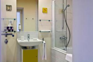 Koupelna v ubytování Mamaison Residence Sulekova Bratislava