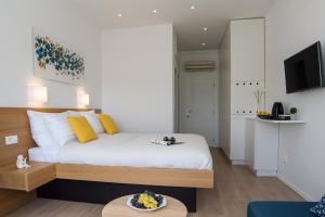 Posteľ alebo postele v izbe v ubytovaní Room St. Jacob Dubrovnik