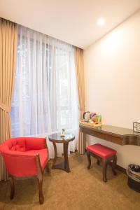 Istumisnurk majutusasutuses Dinh Ami Hanoi Hotel