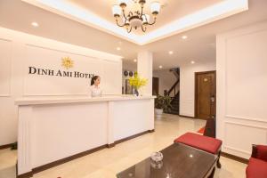 Vstupní hala nebo recepce v ubytování Dinh Ami Hanoi Hotel