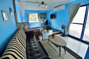 พื้นที่นั่งเล่นของ Aegean Sea Guest House