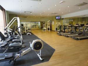 Fitnesscenter och/eller fitnessfaciliteter på Bintang Apartment Times Square KL