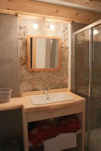 Ванная комната в La Ferme sous les Hiez