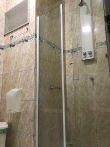 
A bathroom at Varanda Hotel
