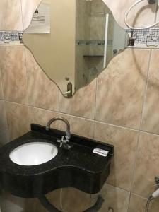 Phòng tắm tại Varanda Hotel