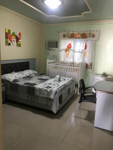 Кровать или кровати в номере Varanda Hotel